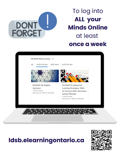 Minds Online login